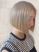 エメバイサワ(Aimer by sawa)&nbsp;20代30代大人可愛い艶感アッシュグレージュケアブリーチ