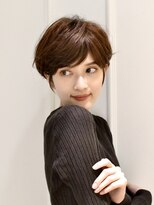 アイスバーグ(eyesburg)&nbsp;グレージュアッシュグレージュショートカットミニウルフ