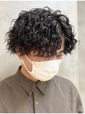 強めスパイラルツイストスパイラル細かめツイスパウェーブパーマ