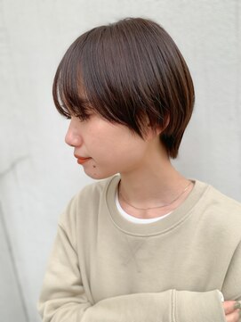 ナイン(nine) 【吉祥寺/荻野元気】耳掛けショートレイヤー 秋3 40代50代60代