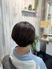 【リタッチ】カット＆グレイカラーリタッチ　￥8800～