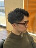 【メンズ/理容室】カット+ベーシックパーマ+シャンプー　￥11,000