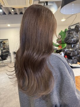 ナンバー(number+) 20代30代40代アッシュカラーイルミナカラー透明感ナチュラル