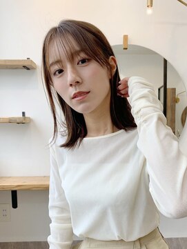 シア 綾瀬店(SHEER) ミディアム/綾瀬/髪質改善/オージュア/綾瀬美容室/SHEER