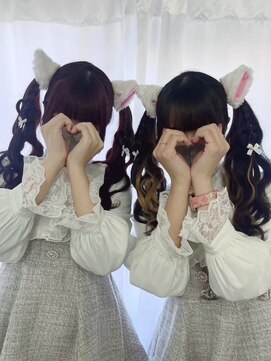 ヘアセットサロン ミント(Hair set salon MINT) ハートツインテール