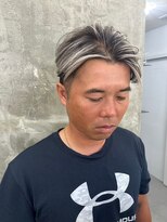 メンズサロン キング 高槻店(Men’s salon K!ng) 縮毛矯正髪質改善ハイライトレイヤーカット高槻美容室エクステ