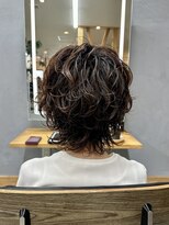 オアシス(oasis)&nbsp;【oasisオグ】大人女子マッシュウルフゆるウェーブカールパーマ