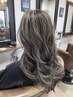 ハイライト＋ヘアカラー＋カット＋トリートメント　