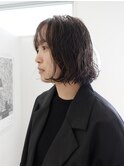 くせ毛/癖毛/ボブ