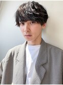 ◎シャドウパーマで清潔感◎刈り上げショート