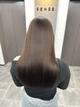 センス(SENSE.)&nbsp;髪質改善ストレートでツヤサラに！insta @sense_msumo