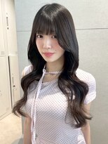 トリッカ シブヤ(TRICCA SHIBUYA) 韓国ヘア/ロングレイヤー/黒髪/コテ巻き/艶髪/透明感/髪質改善