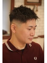 サードプレイス(Third Place)&nbsp;アップバングスタイル