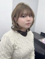 ミニョン(Mi9non)&nbsp;【似合わせカット】耳かけしても小顔の顔周りカット