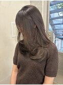 透明感カラー/ミディアムレイヤー[中崎町駅/大阪梅田駅]