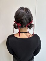 ヘアセット専門サロン by OKINAWA WATABE WEDDING 那覇店 ツインお団子
