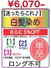 【迷ったらこれ♪】髪質に合う白髪染めをご提案 ¥6530~(さらに5%OFF)