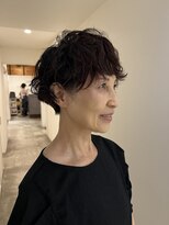 ハーティー(HEARTY)&nbsp;大人の可愛いショートパーマスタイル