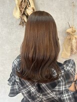 パーミル ヘア クマモト(permille ‰ hair Kumamoto) モカブラウン×くびれ巻き