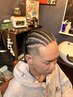ご新規様限定！スタンダードコーンロウ10%off￥4400～