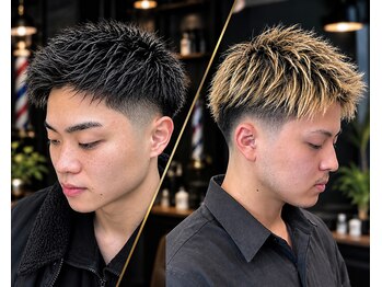 バーバーショップテト(barber shop tete)の写真/【口コミ◎駐車場有】ネオクラシックなバーバー ・ ハンサムなメンズカット/フェード/パーマ
