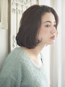 スリーバイキープ 尾山台(THREE by KEEP) 【THREEbyKEEP尾山台、木田】髪質改善パーマ。ミディアム