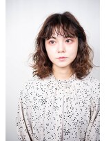 ビハインドザカーテン(BEHIND THE CURTAIN)&nbsp;ミディアム×ロブ×パーマ