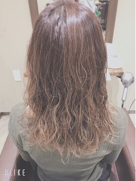 バグズ ヘアデザイン 桔梗が丘店(Baguz HAIR DESIGN) 外国人風/うる艶髪/シルキーベージュ/バレイヤージュ20代30代