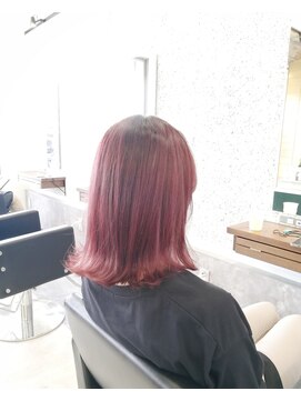 ペスカ 豊崎沖縄(pesca) 韓国風×ピンクアッシュ【ペスカ豊崎】