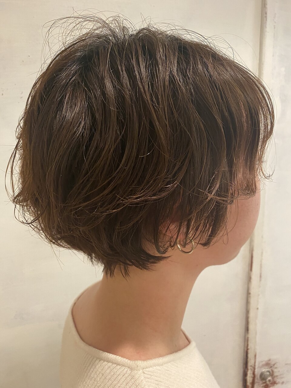 VICS川口】小顔ショート×オリーブカラー×匂わせパーマ