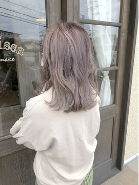 メリッサ(melissa) プラチナシルバー×ミディアムレイヤー