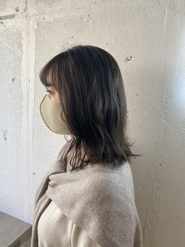 ヘアーワークス ヘルム 渋谷店(HAIR WORKS HELM) [HELM渋谷］ふんわりカールヘルシースタイルショコラアッシュ18