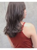 透明感 gray beige/ ノンブリーチ