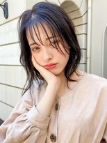 Liberte銀座 大人可愛い小顔ミディアム×ダークブラウン