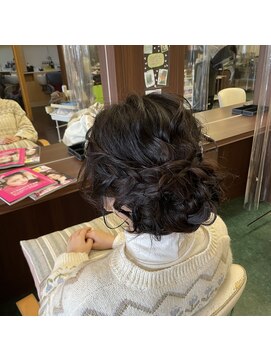 シャンプー ボーイ 宮崎柳丸店(SHAMPOO BOY) ルーズ編みこみスタイル