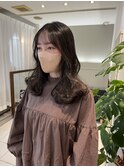 Aラインロングカーリーヘア