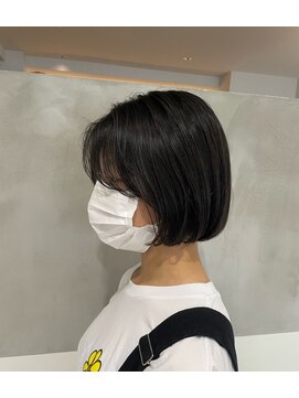 ガリカ(Gallica kinshicho) 大人可愛い 小顔丸みショートボブ ミニボブ ボブマッシュ