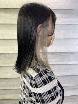 ペスカ 仙台駅前店(pesca) インナーカラー×シアーグレージュ