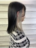 インナーカラー×シアーグレージュ