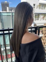 ジーナ 梅田茶屋町(Zina)&nbsp;髪質改善＊ヘルシースタイルベージュカラー＊美髪【Zina茶屋町】