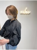 顔まわりレイヤースタイル