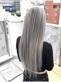 ホワイトシルバーモード_シールエクステブラウンロング_S88