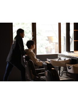 【カット+ビール\5500】マンツーマン施術で、一人一人のお客様としっかり向き合い、過去一のカッコよさに。