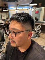 ワンワンオー バーバーショップ 長浜店(@110 BARBER SHOP) crop　hair