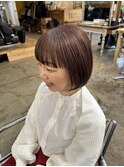 白髪ぼかしブリーチ無しダブルカラーカットトリートメント15400