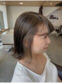 ブリーチ一回* ほんのりインナーカラー