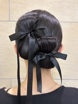 ピークアブー 銀座並木通り(PEEK-A-BOO) 韓国ヘアアレンジ、ロウボーン