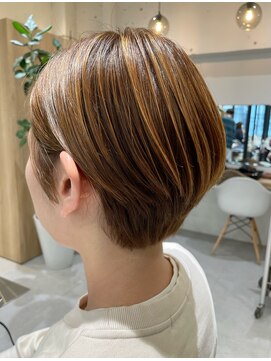 クラップス 弘明寺店(CLAPS) ハイライト×ベージュカラー