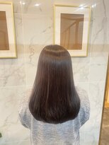 ジーナ 船橋(Zina)&nbsp;髪質改善＊ロングレイヤーグレーベージュ＊美髪【Zina船橋】