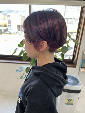 メロウ(mellow) 逆アンブレラカラー×ピンク